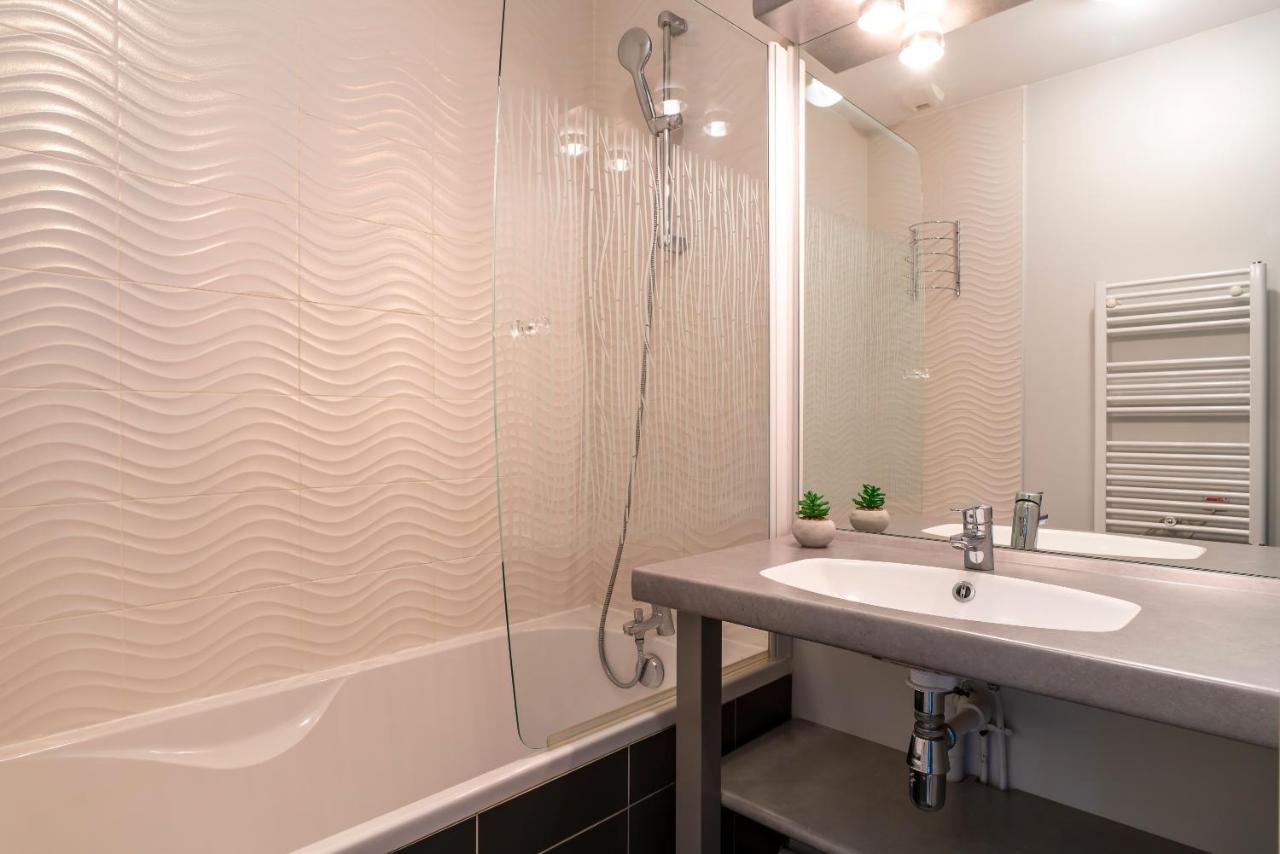 Les Thermes 530 - Vue Mer A 100M De La Plage Concarneau Luaran gambar